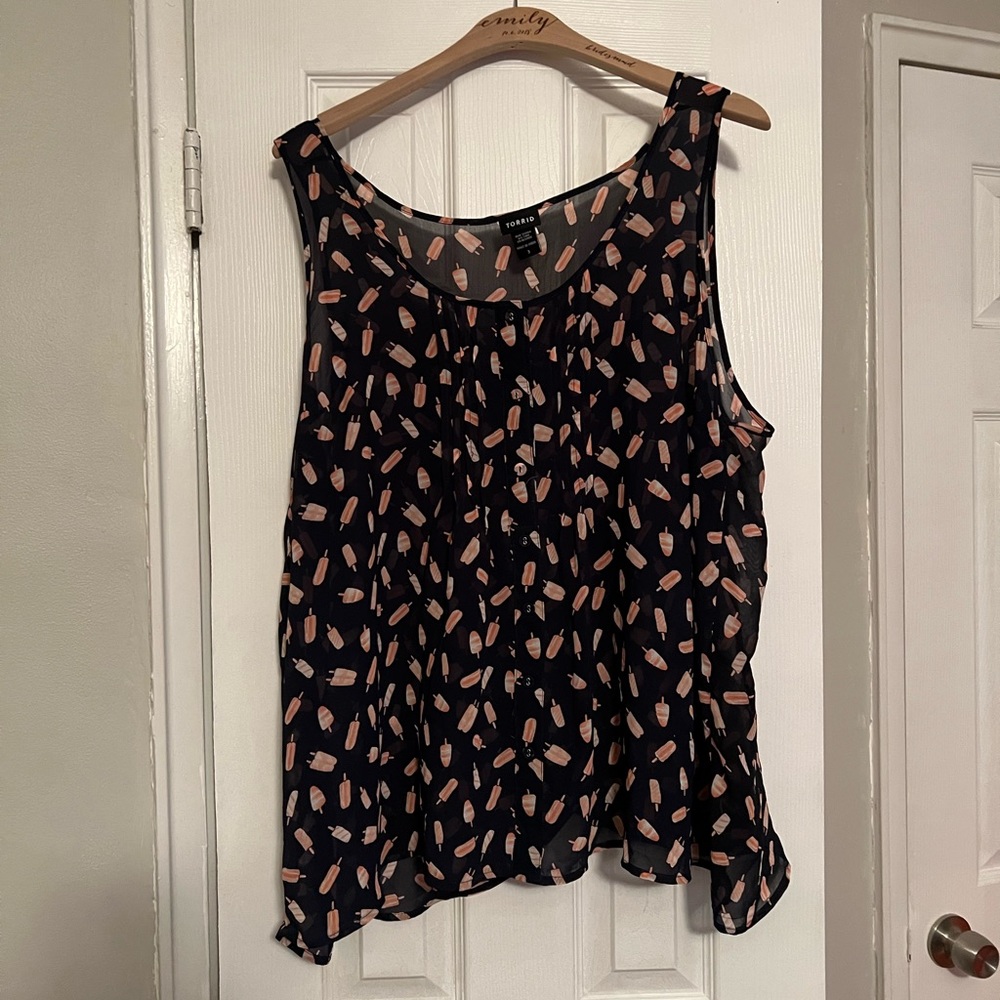 Torrid size 3 Popsicle top